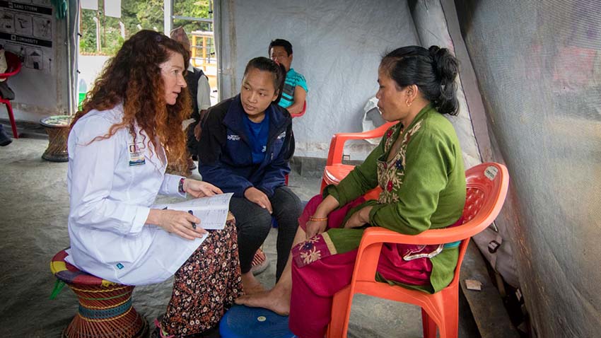 Acupuncture Relief Project  | Good Health Nepal | Sarah Maiden