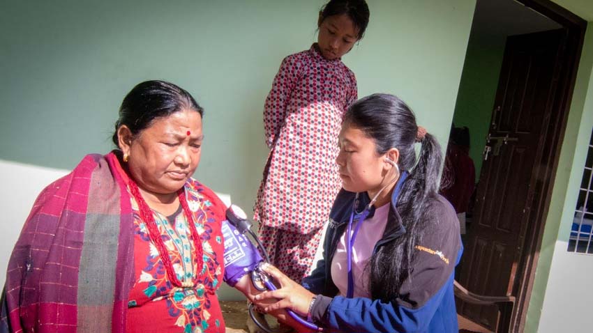 Acupuncture Relief Project  | Good Health Nepal | Andrew Schlabach