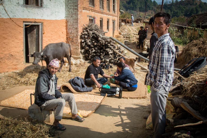 Acupuncture Relief Project  | Good Health Nepal | Andrew Schlabach