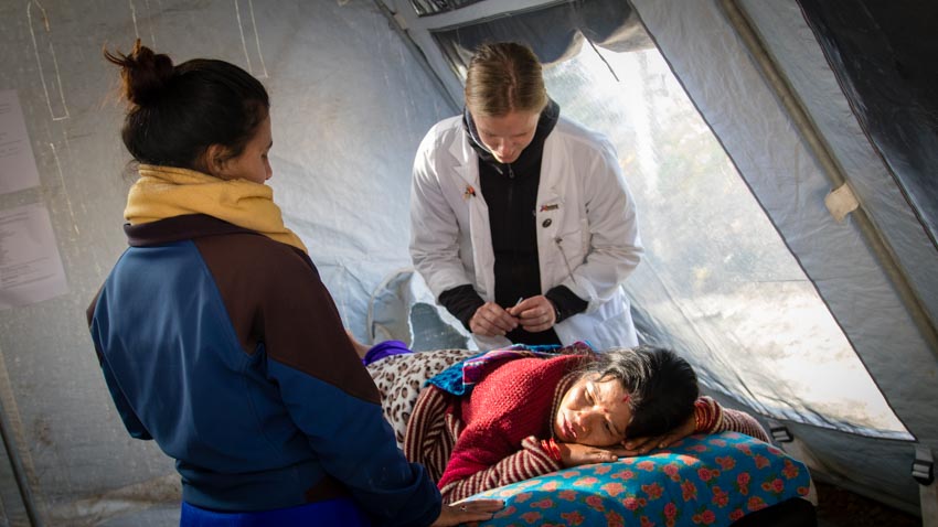 Acupuncture Relief Project  | Good Health Nepal | Andrew Schlabach