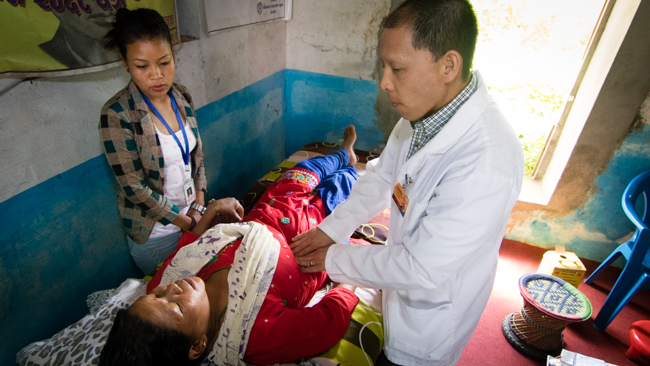 Acupuncture Relief Project  | Good Health Nepal | Kuong Wang