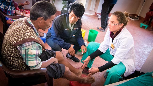Acupuncture Relief Project  | Good Health Nepal | Paula Rashkow