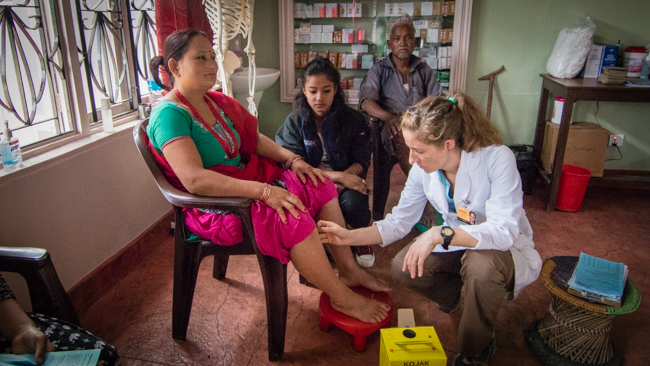 Acupuncture Relief Project  | Good Health Nepal | Sandy Homer