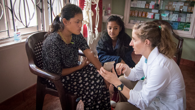Acupuncture Relief Project  | Good Health Nepal | Sandy Homer