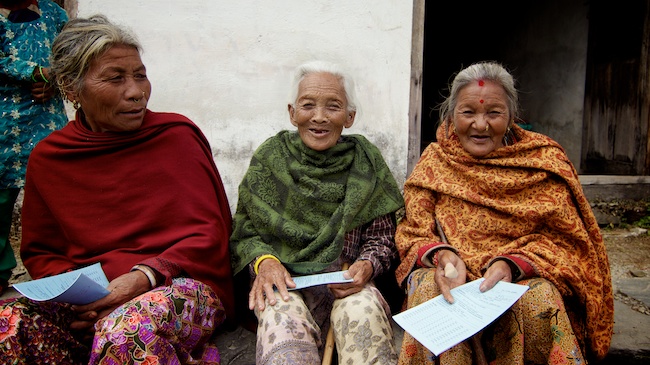 Kogate Patients | Acupuncture Volunteer Nepal