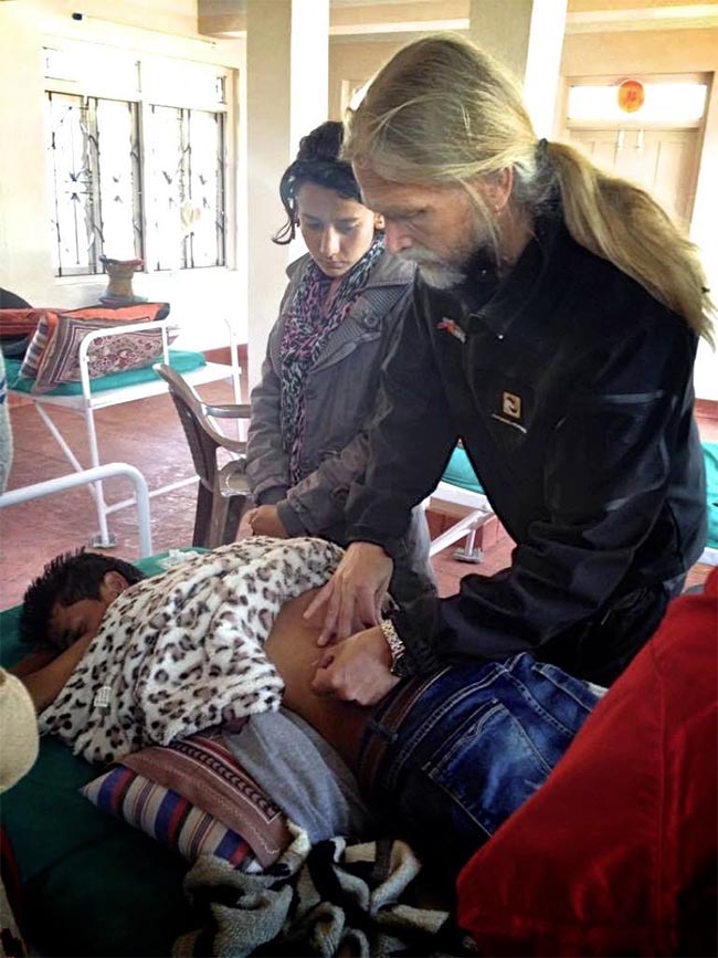 Acupuncture Relief Project  | Good Health Nepal | Andrew Schlabach