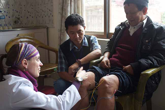 Acupuncture Relief Project  | Good Health Nepal | Andrew Schlabach