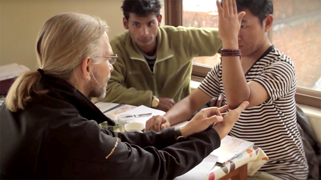 Acupuncture Relief Project  | Good Health Nepal | Andrew Schlabach