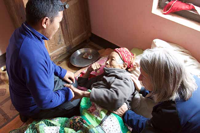 Acupuncture Relief Project  | Good Health Nepal | Andrew Schlabach