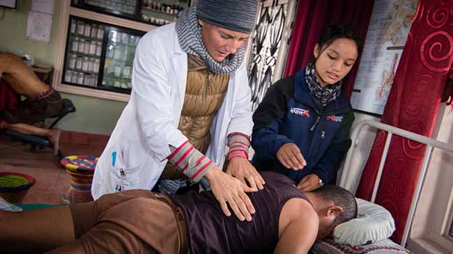 Acupuncture Relief Project  | Good Health Nepal | Andrew Schlabach