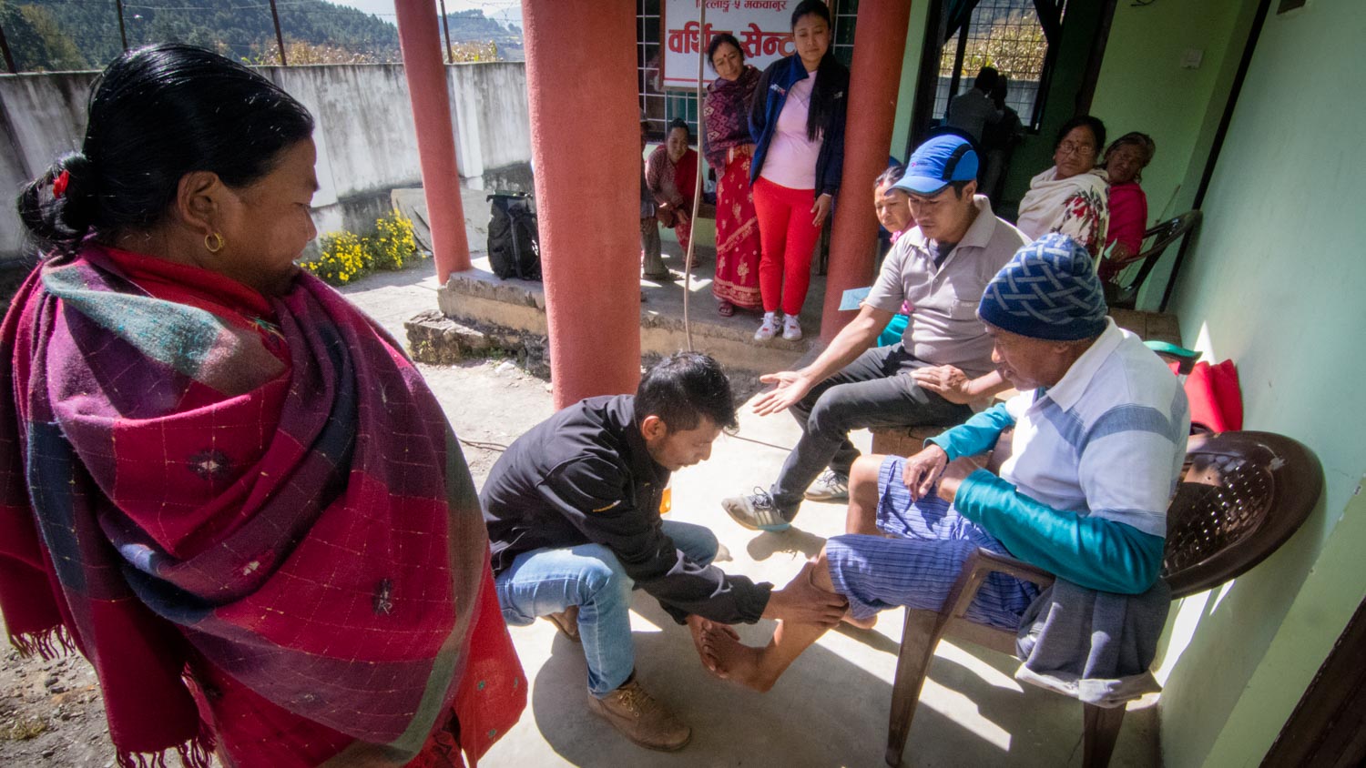 Acupuncture Relief Project  | Good Health Nepal | Andrew Schlabach