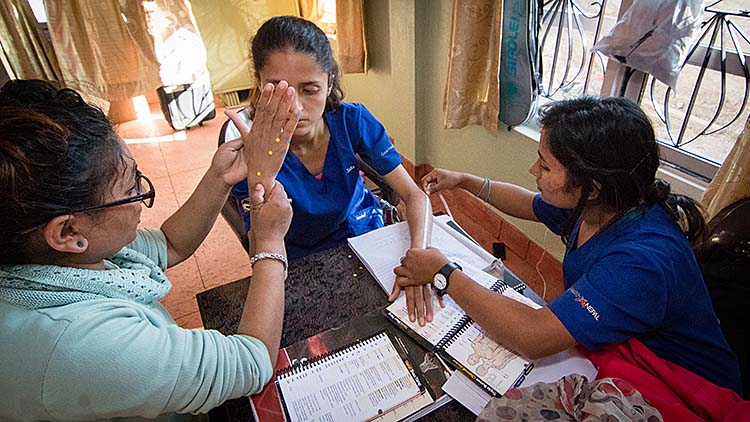 Acupuncture Relief Project  | Good Health Nepal | Andrew Schlabach