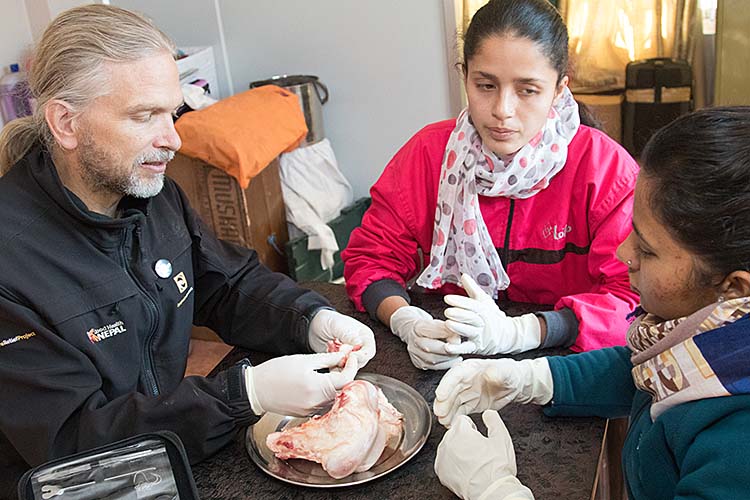 Acupuncture Relief Project  | Good Health Nepal | Andrew Schlabach