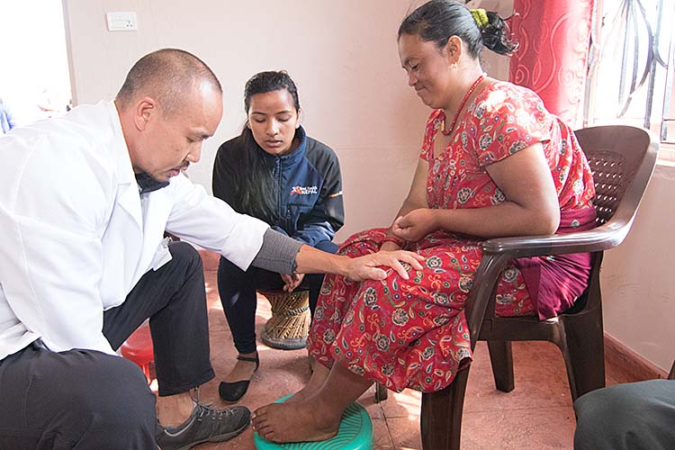 Acupuncture Relief Project  | Good Health Nepal | Andrew Schlabach