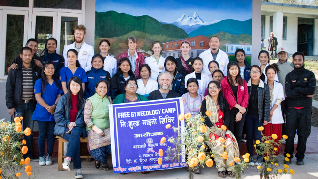 Acupuncture Relief Project  | Good Health Nepal | Fedosia Masaligin