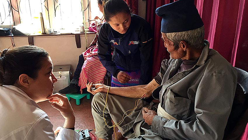 Acupuncture Relief Project  | Good Health Nepal | Kate Cauley