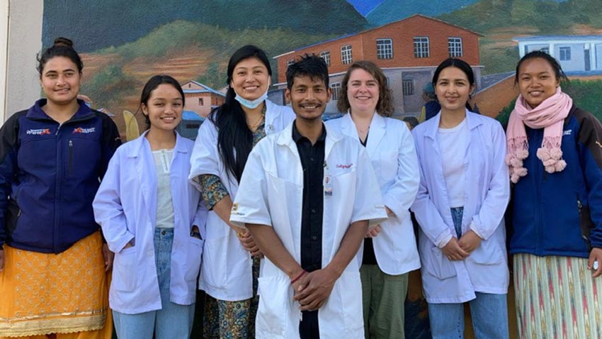 Volunteers Back in Nepal