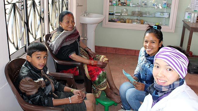 Acupuncture Relief Project  | Good Health Nepal | Rachel Chang