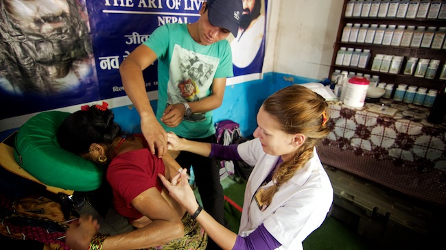 Acupuncture Relief Project  | Good Health Nepal | Kimberley Shepherd