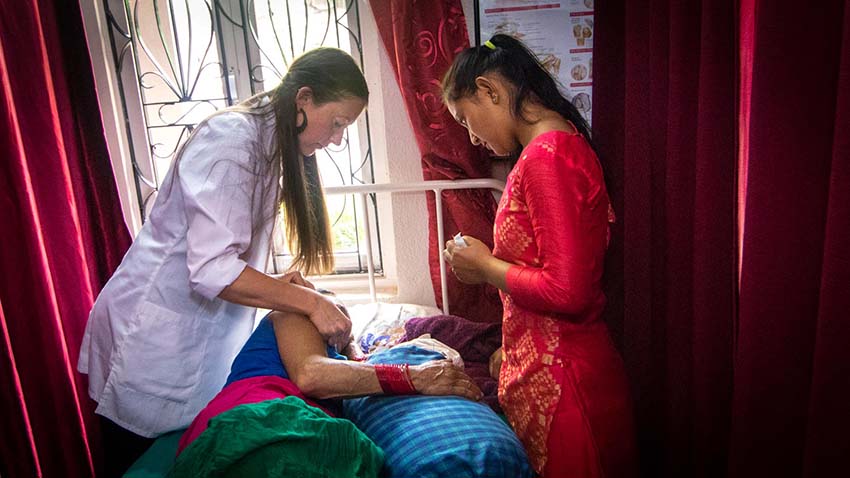 Acupuncture Relief Project  | Good Health Nepal | Leah Friend