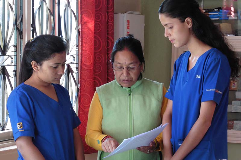 Acupuncture Relief Project  | Good Health Nepal | Sita Bakhrel